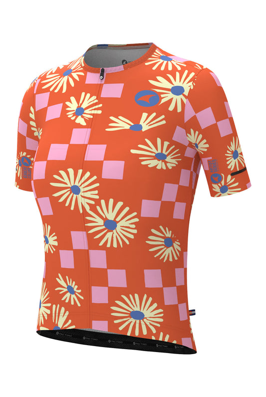 Women's Aster Checks  Summit Aero Jersey x Tracy Schifeling
