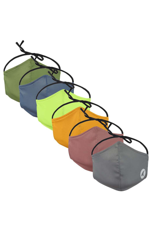 Face Mask - Tie Back - 6 Pack